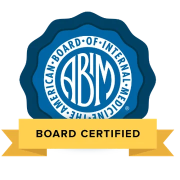 American Board of Internal Medicine Board Certified